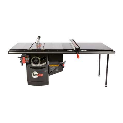 SawStop PCS31230 User manual SawStop PCS31230 User manual