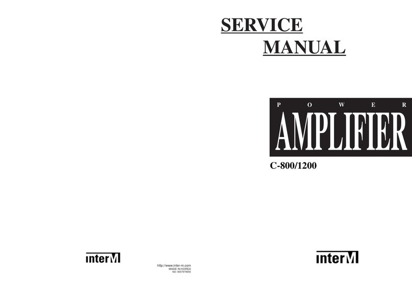 Inter-m C-800 User manual