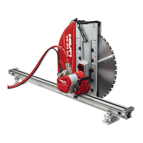 Hilti DS TS20-E operating instructions