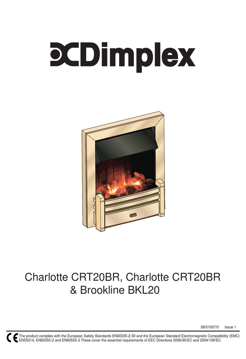 Dimplex Charlotte CRT20BR user manual