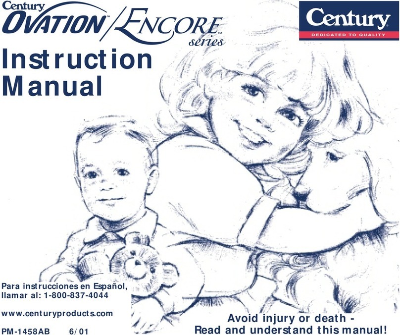 Century ovation encore instruction manual