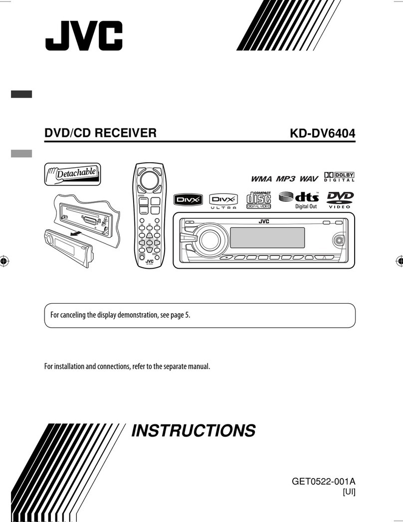 JVC KD-DV6404 User manual
