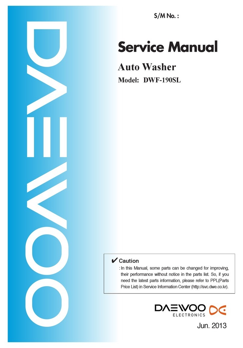 Daewoo DWF-190SL User manual