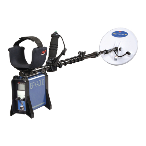 Minelab GPX-4000 User manual