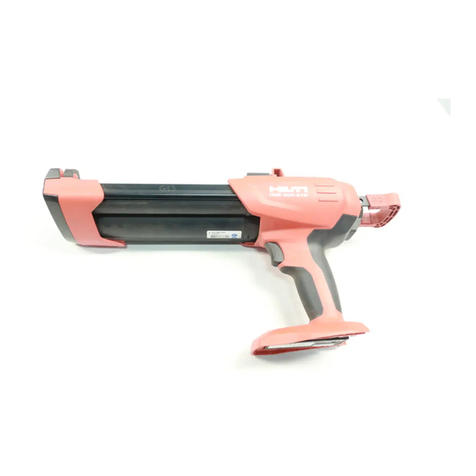Hilti HDE 500-A18 operating instructions