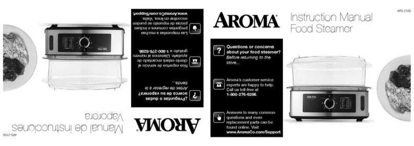 Aroma AFS-210S instruction manual