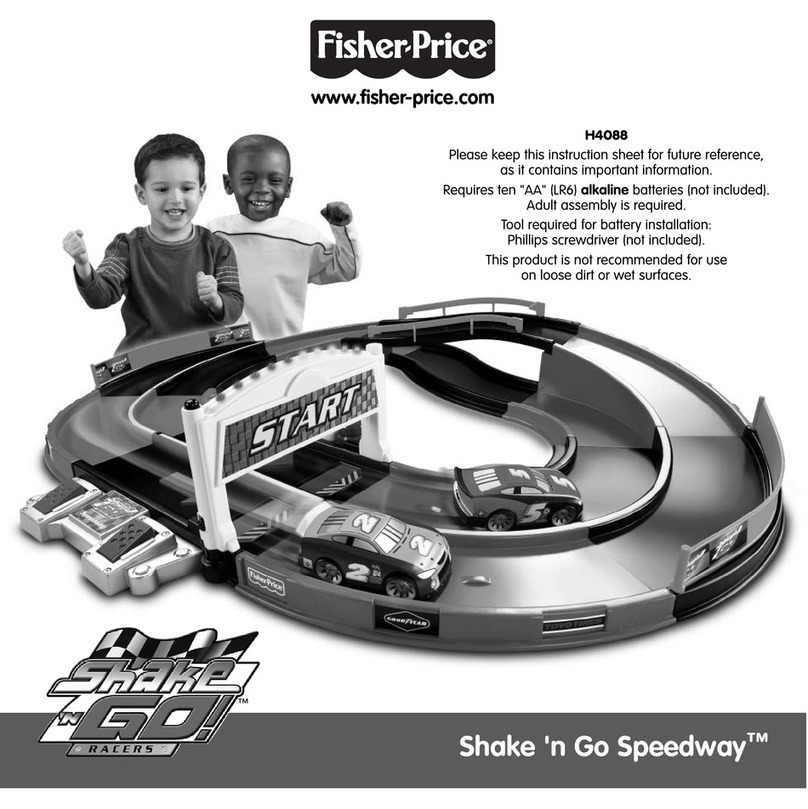 Fisher-Price Shake 'n Go Speedway H4088 owner's manual