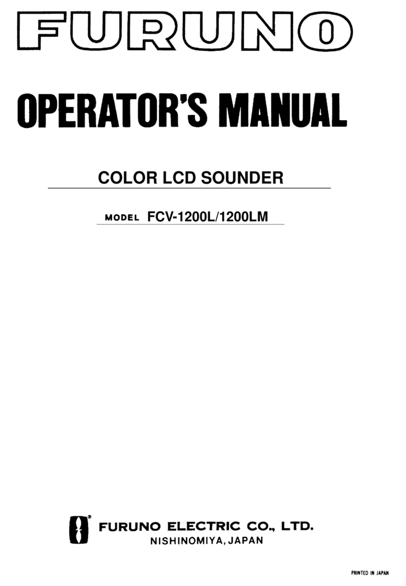 Furuno FCV-1200L Operator's manual