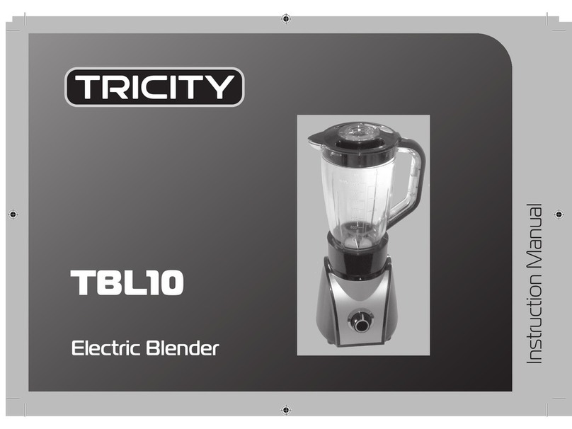 Tricity Bendix TBL10 instruction manual