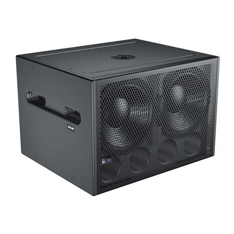 Meyer Sound 500-HP User manual