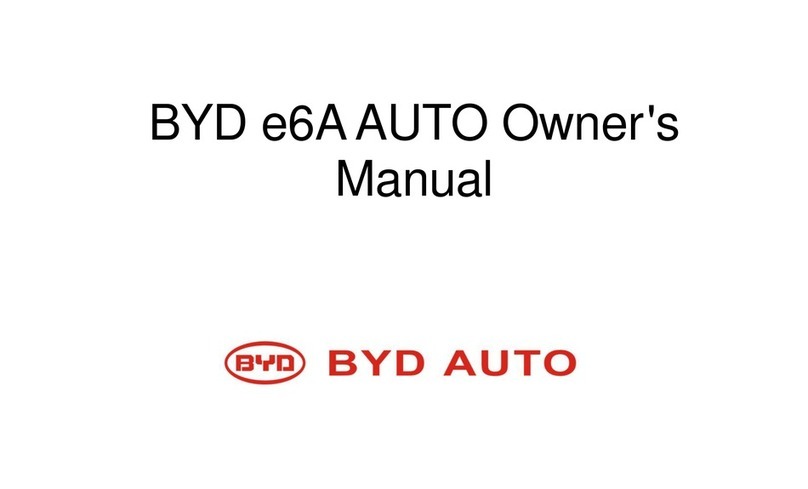BYD e6A User manual