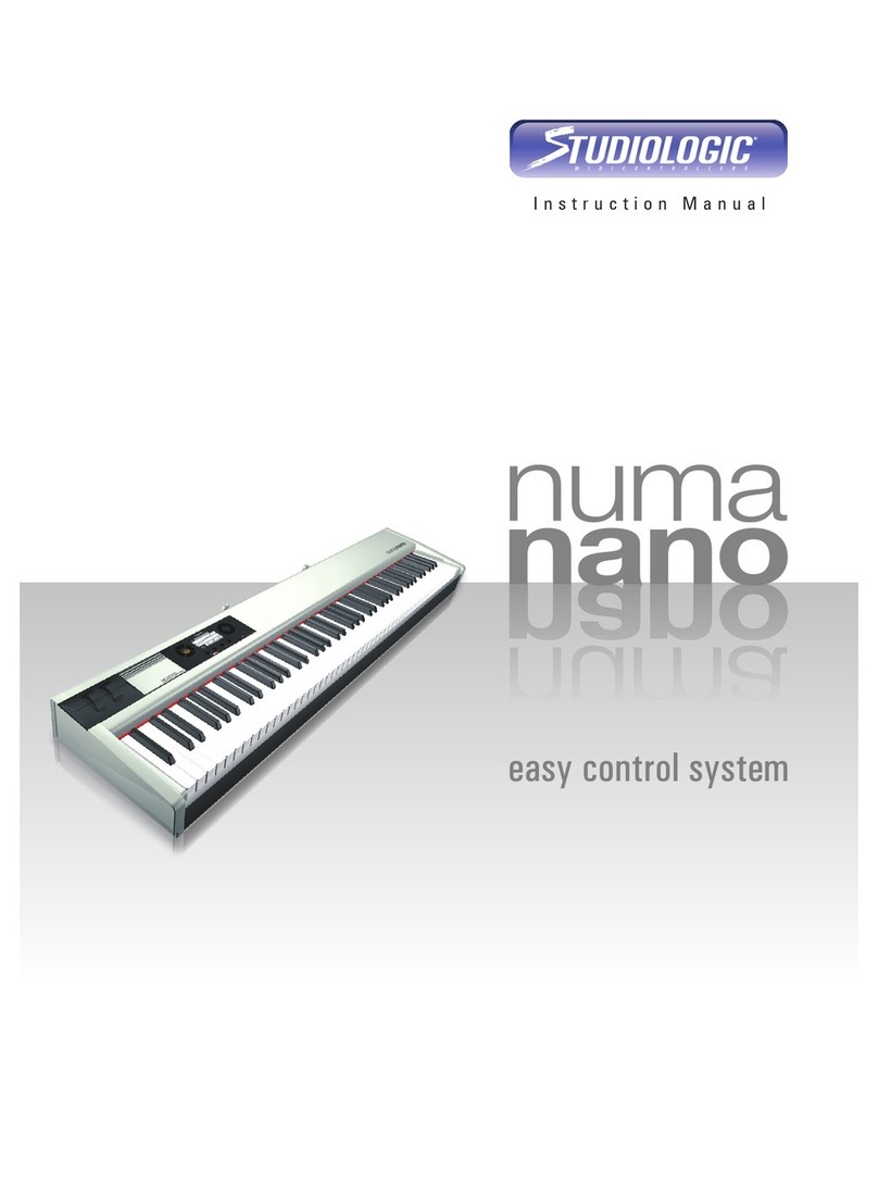 Studio Logic Numa nano User manual
