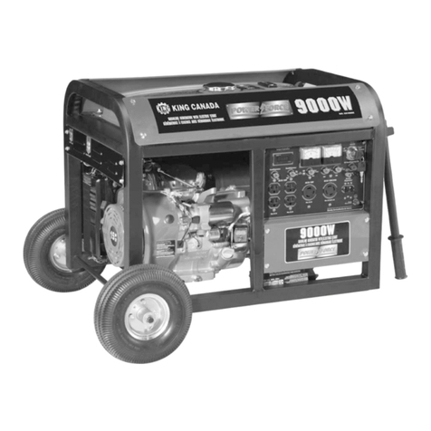 King Canada KCG-9000GE User manual