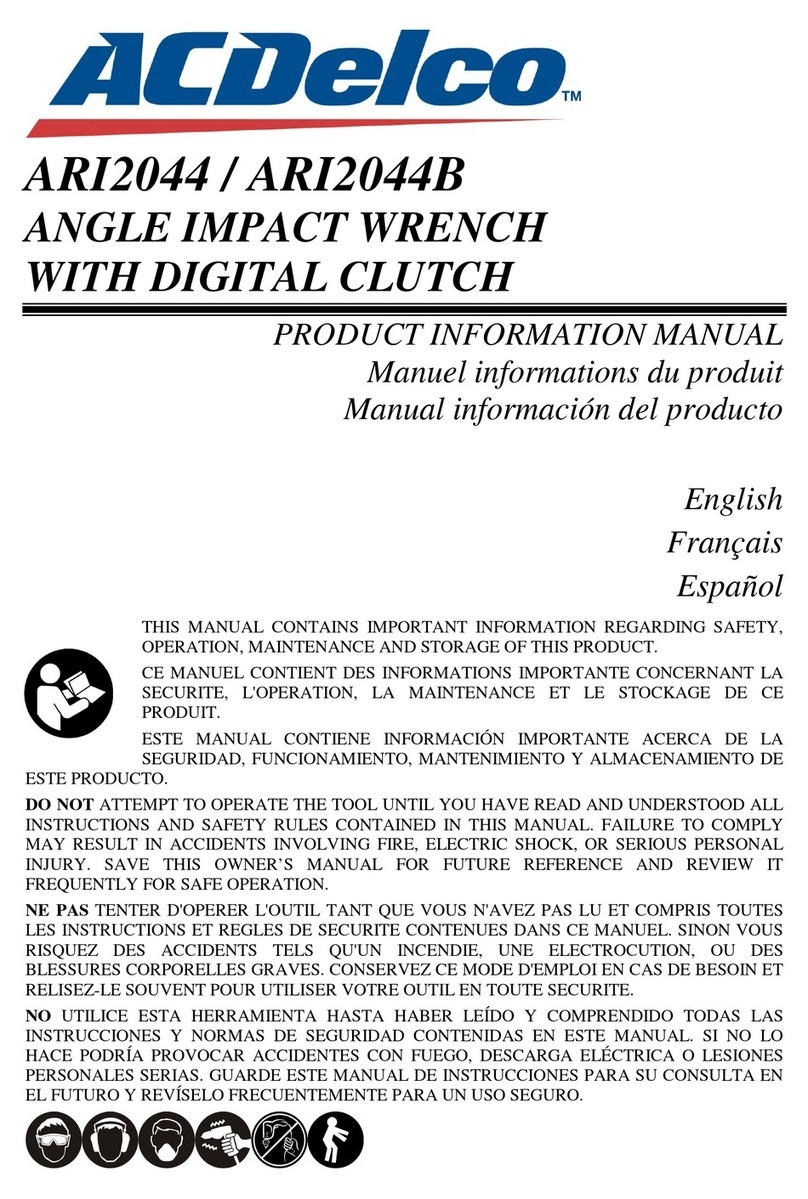 ACDelco ARI2044 Product information manual