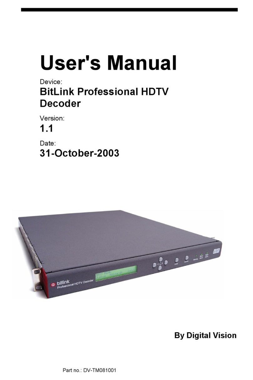 Digital Vision BitLink Professional User manual