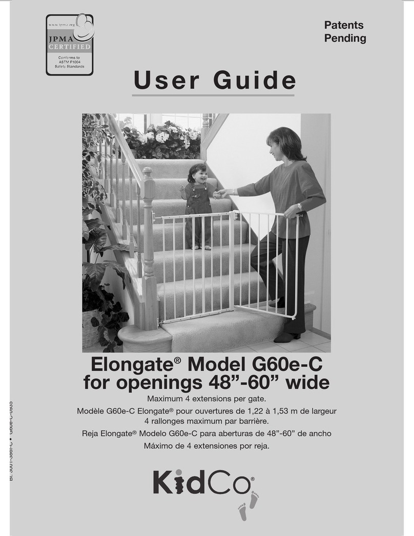 Kidco Elongate G60e-C User manual