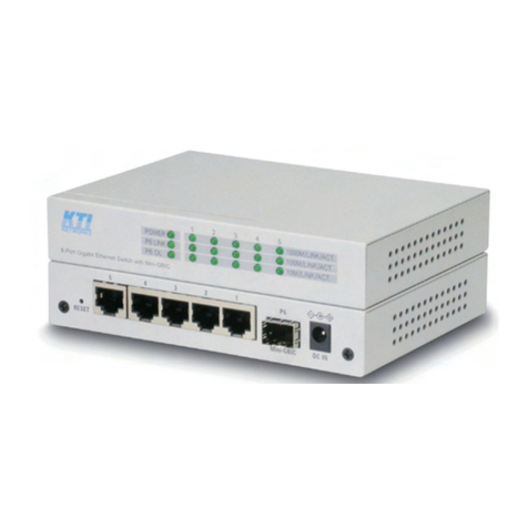 KTI Networks KGS-0600 User manual