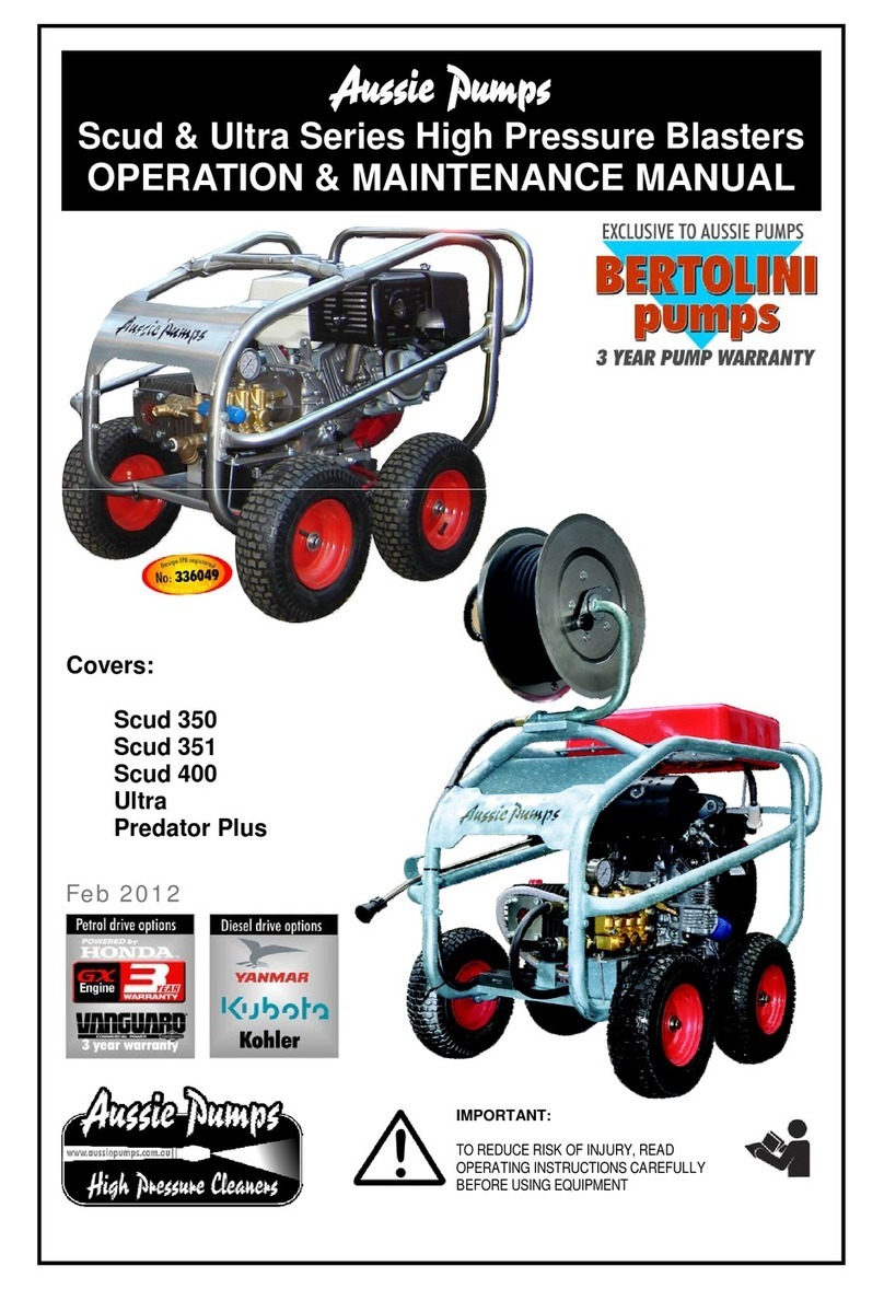 Aussie Scud 350 Operation & maintenance manual