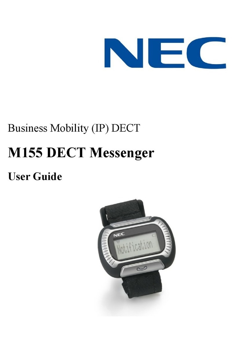 NEC M155 user guide