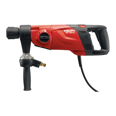 Hilti DD 150?U User manual