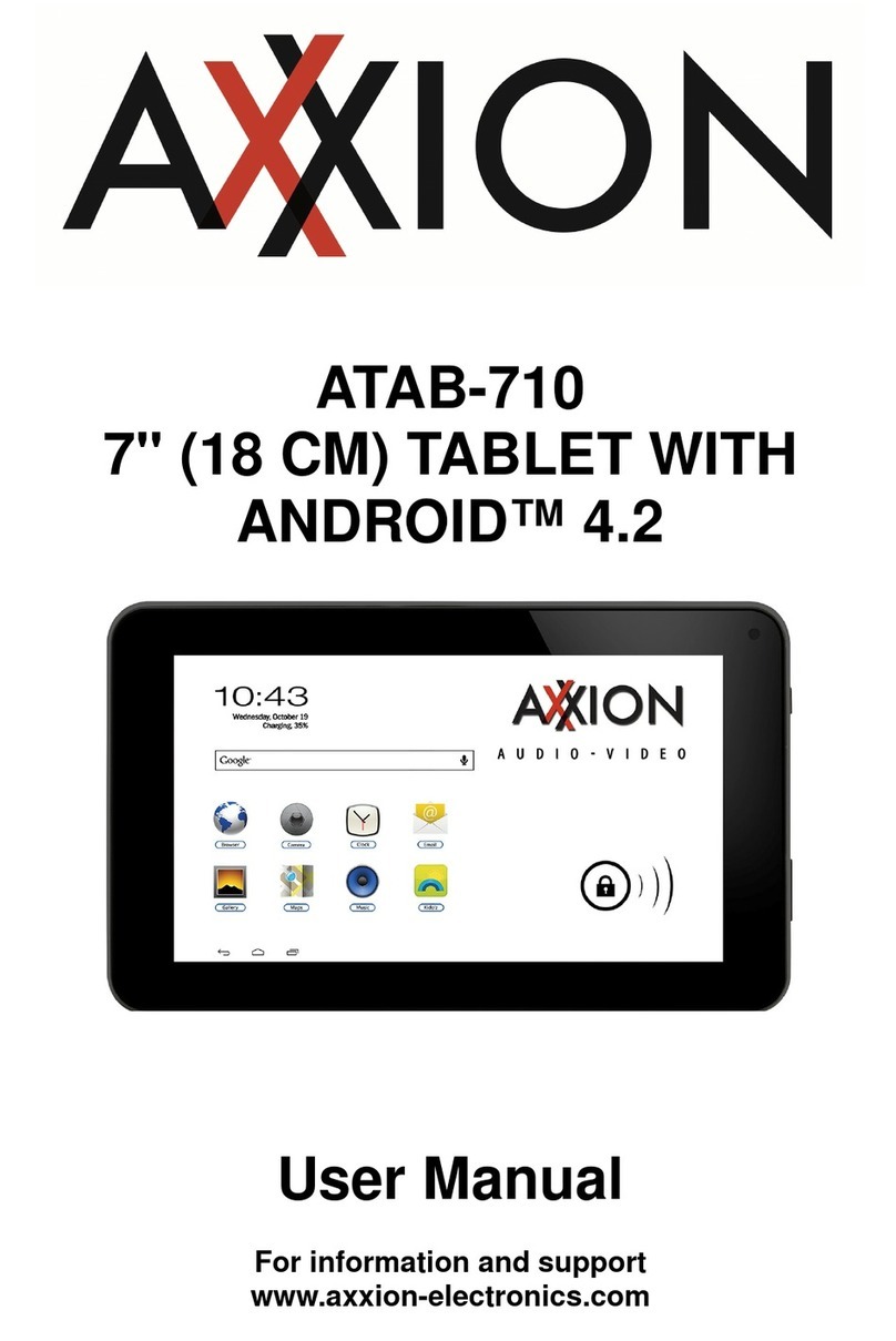 Axxion ATAB-710 User manual