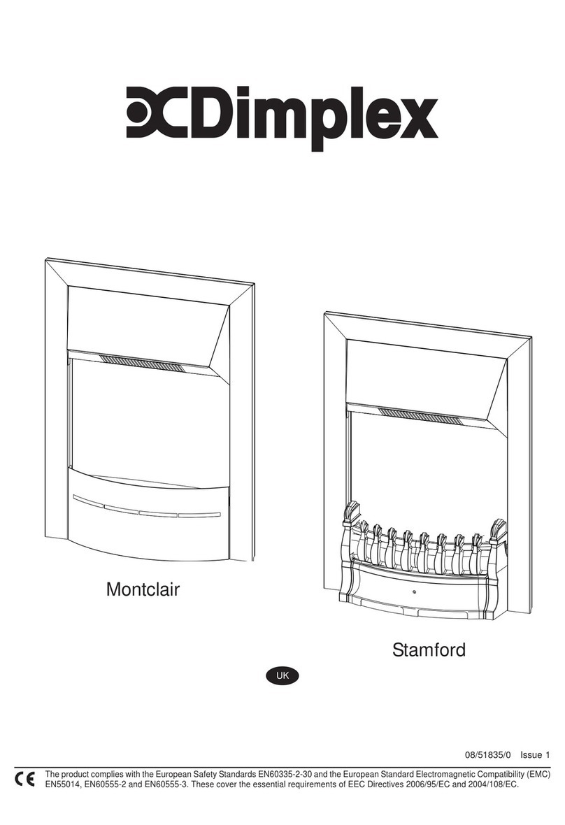 Dimplex Montclair User manual