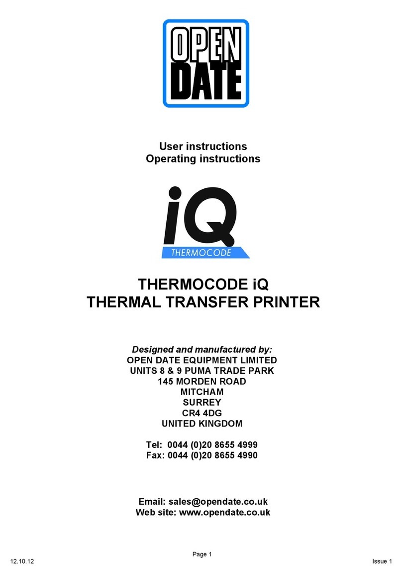 Open Date IQ Operation instructions