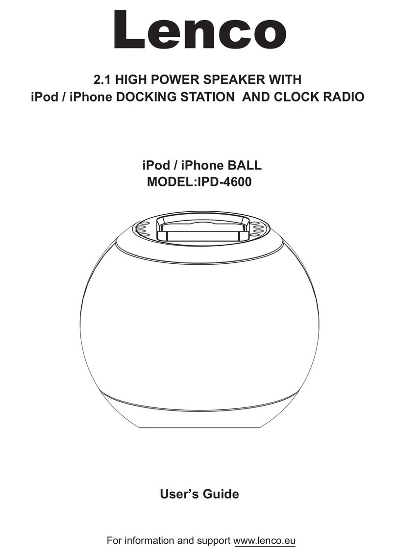 LENCO IPD-4600 User manual