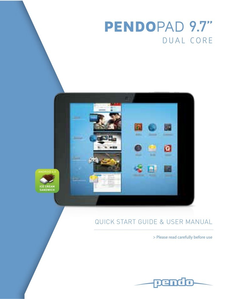 Pendo Pad 9.7 Quick start guide & user manual