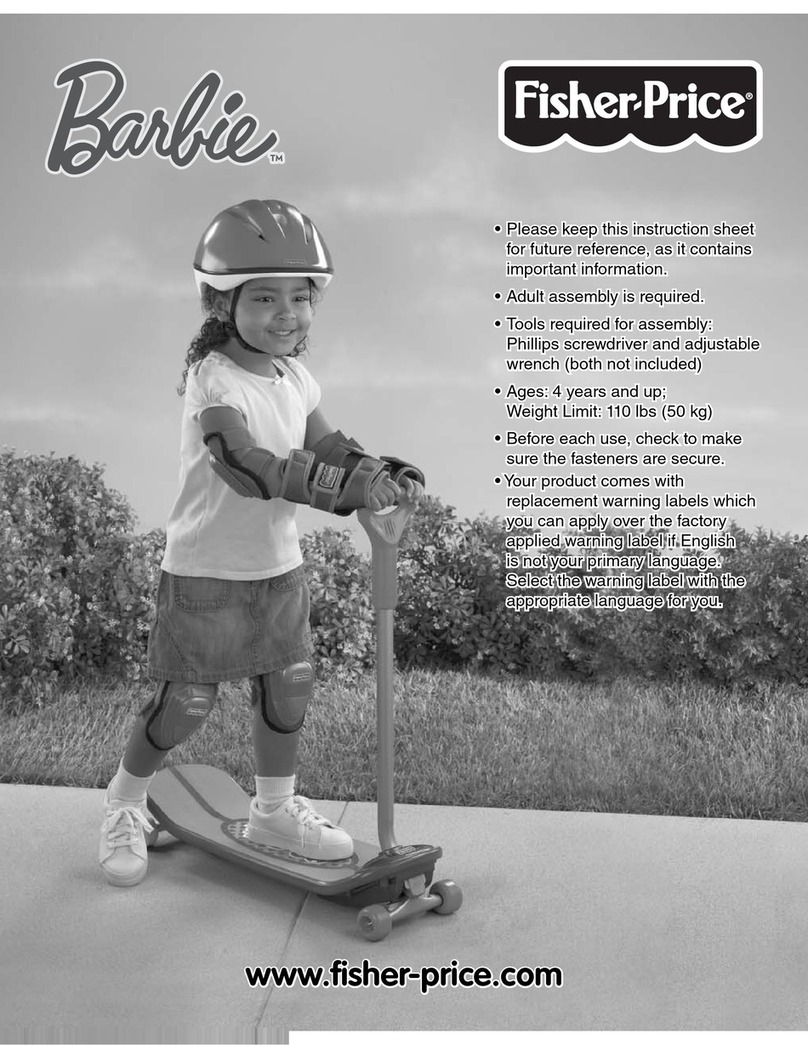 Fisher-Price Barbie owner's manual