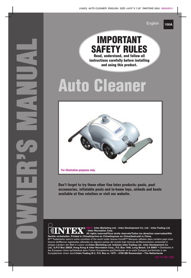 Intex 100A User manual