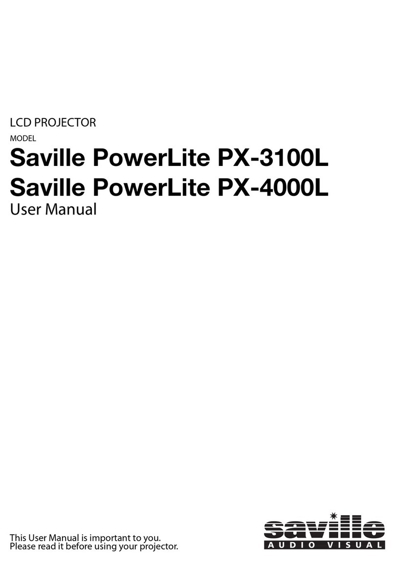 Saville PowerLite PX-3100L User manual