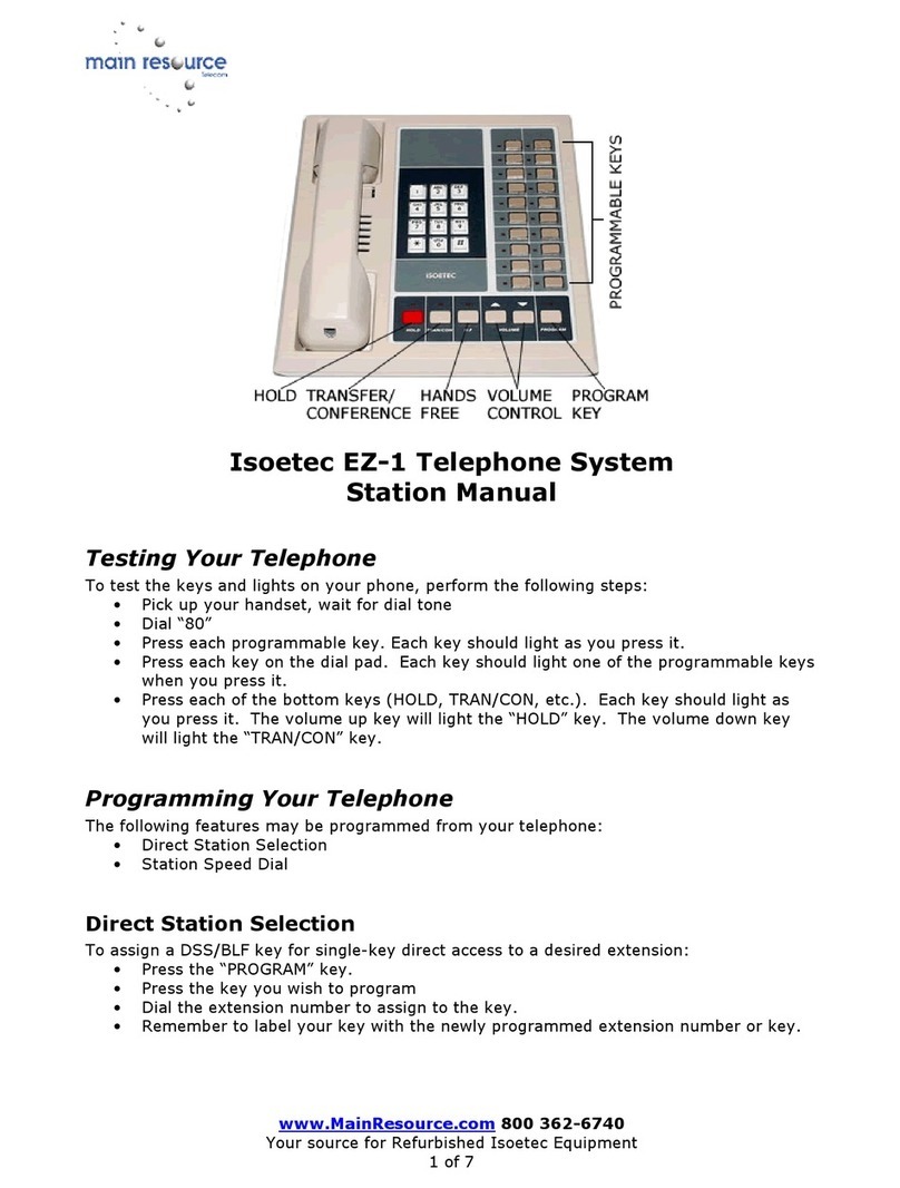 Isoetec Isoetec EZ-1 User manual