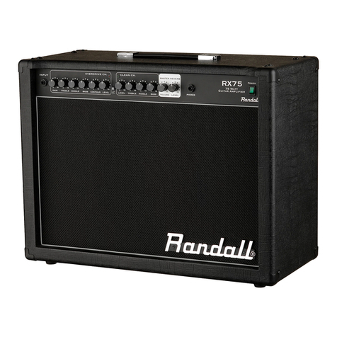 Randall RX75R user guide