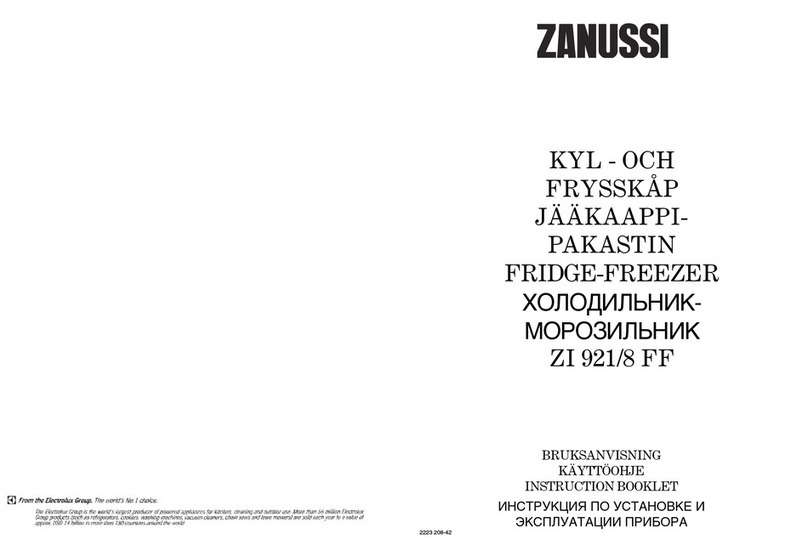 Zanussi ZI 921/8 FF User manual
