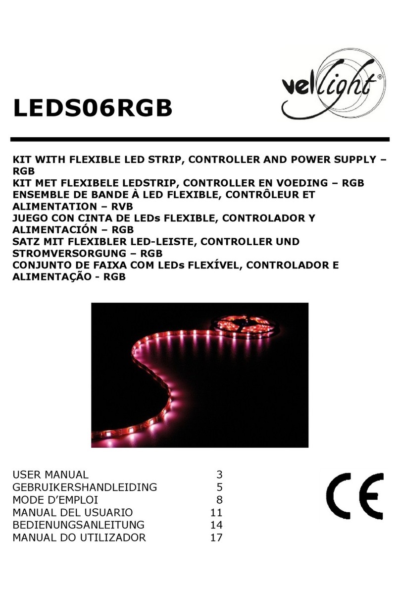 VelLight LEDS06RGB user manual