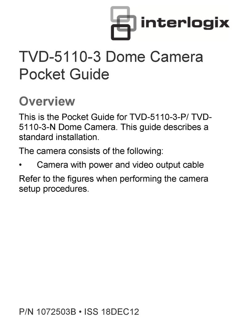 Interlogix TVD-5110-3 Pocket guide