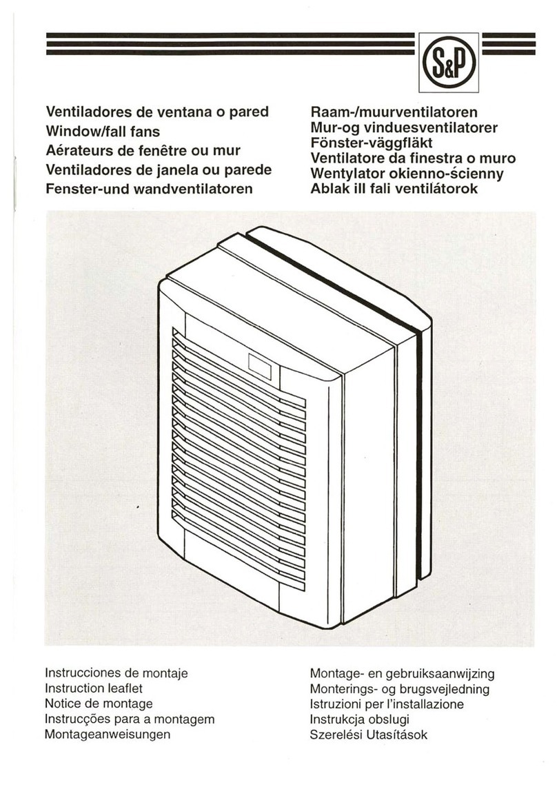 S&P HV-230 Instruction leaflet