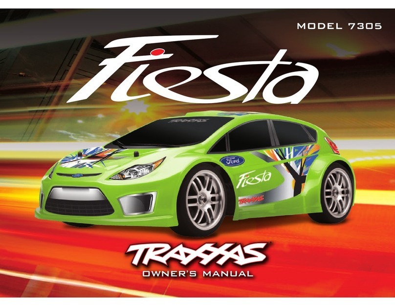 Traxxas Fiesta 7305 User manual
