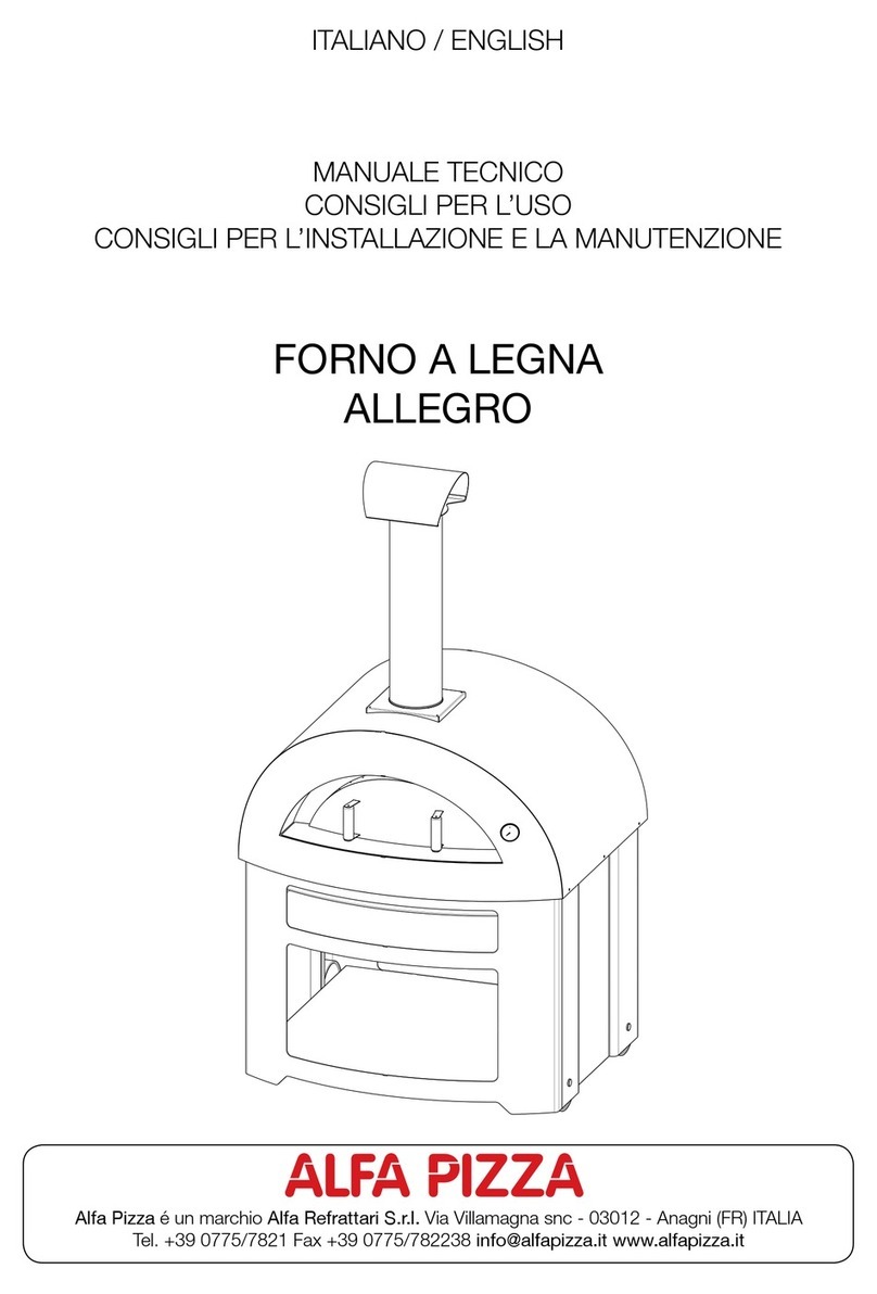 Alfa Pizza ALLEGRO Technical manual