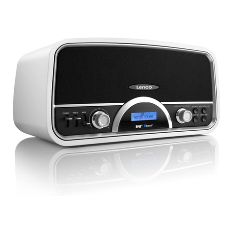 LENCO DR-05 BT user guide