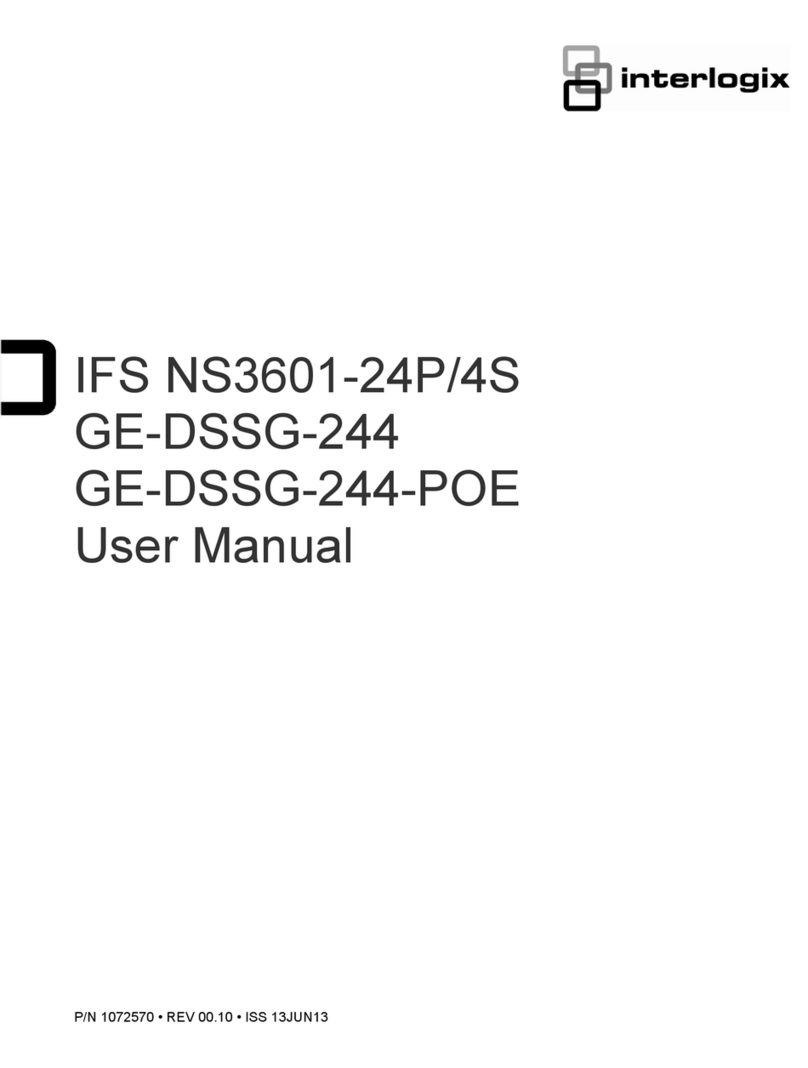 Interlogix IFS NS3601-24P User manual