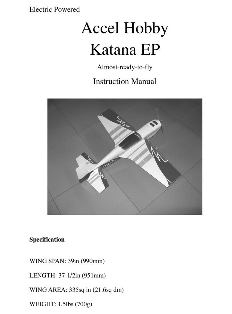 Accel Hobby Katana EP instruction manual