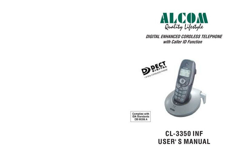 ALcom CL-3350 INF user manual