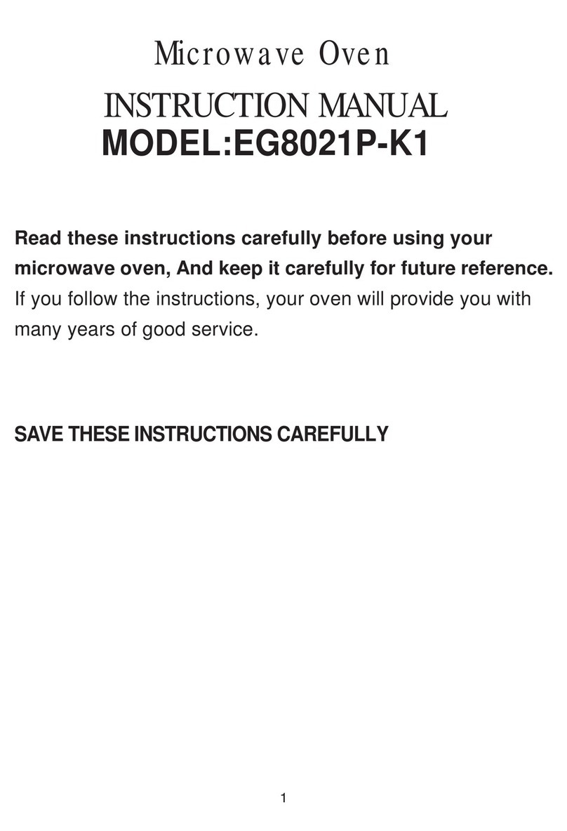 Frigidaire EG8021P-K1 instruction manual