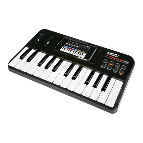 Akai Synth Station 25 User manual