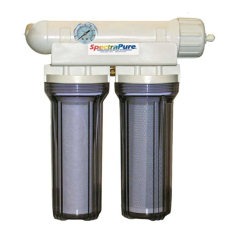 SpectraPure The Eliminator RO System Installation and operating manual SpectraPure The Eliminator RO System Installation and operating manual