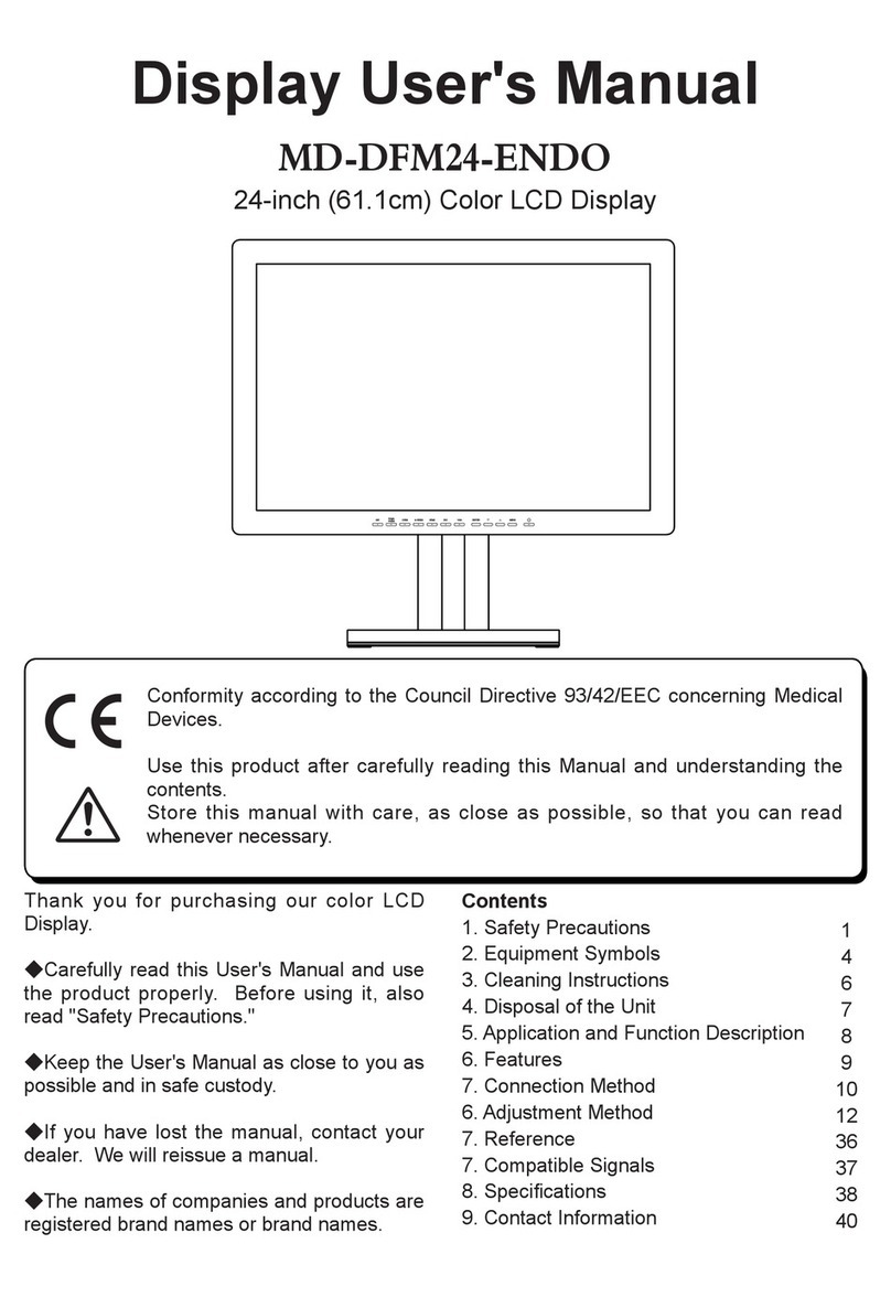 Canvys MD-DFM24-ENDO User manual