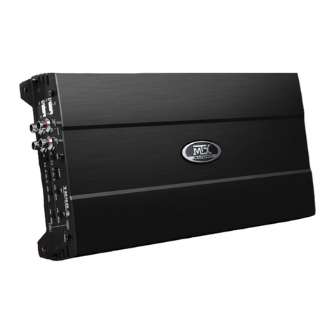 MTX Thunder TH90.4 User manual