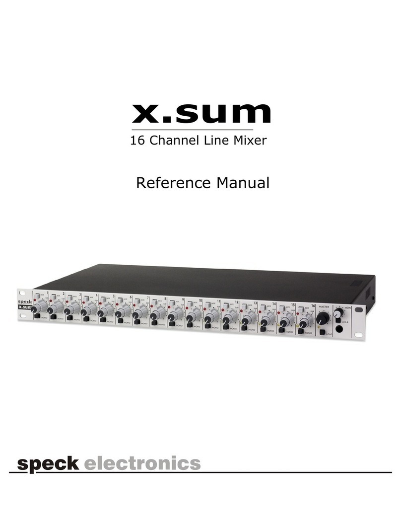 Speck x.sum User manual